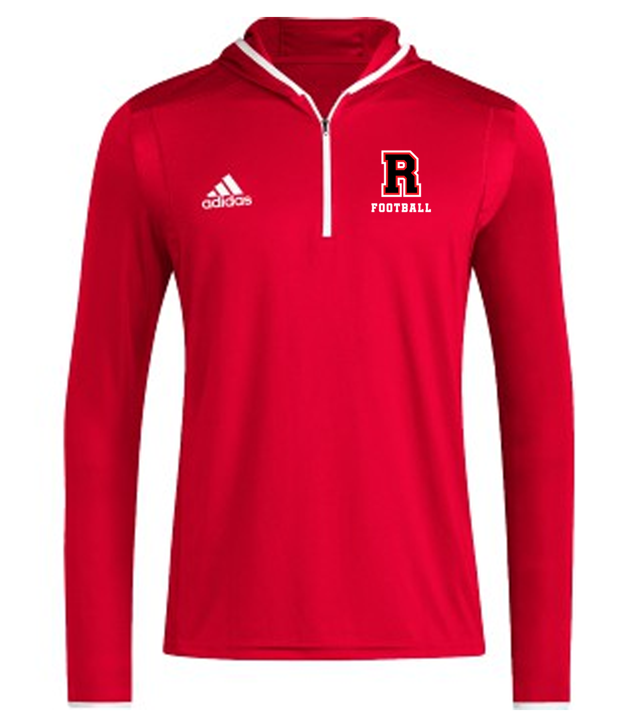 Adidas Hooded Performance 1/4 Zip - Football