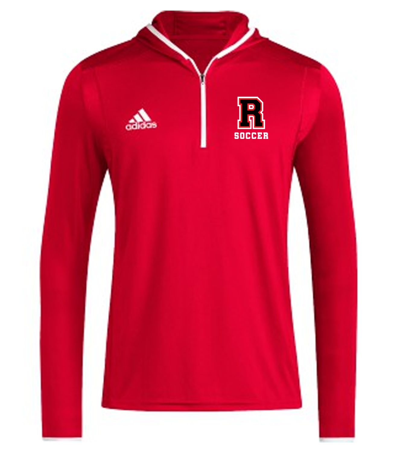 Adidas Hooded Performance 1/4 Zip - Soccer