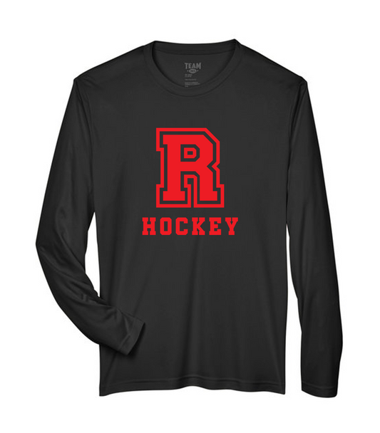 Adult Drifit Long Sleeve Shirt - Hockey