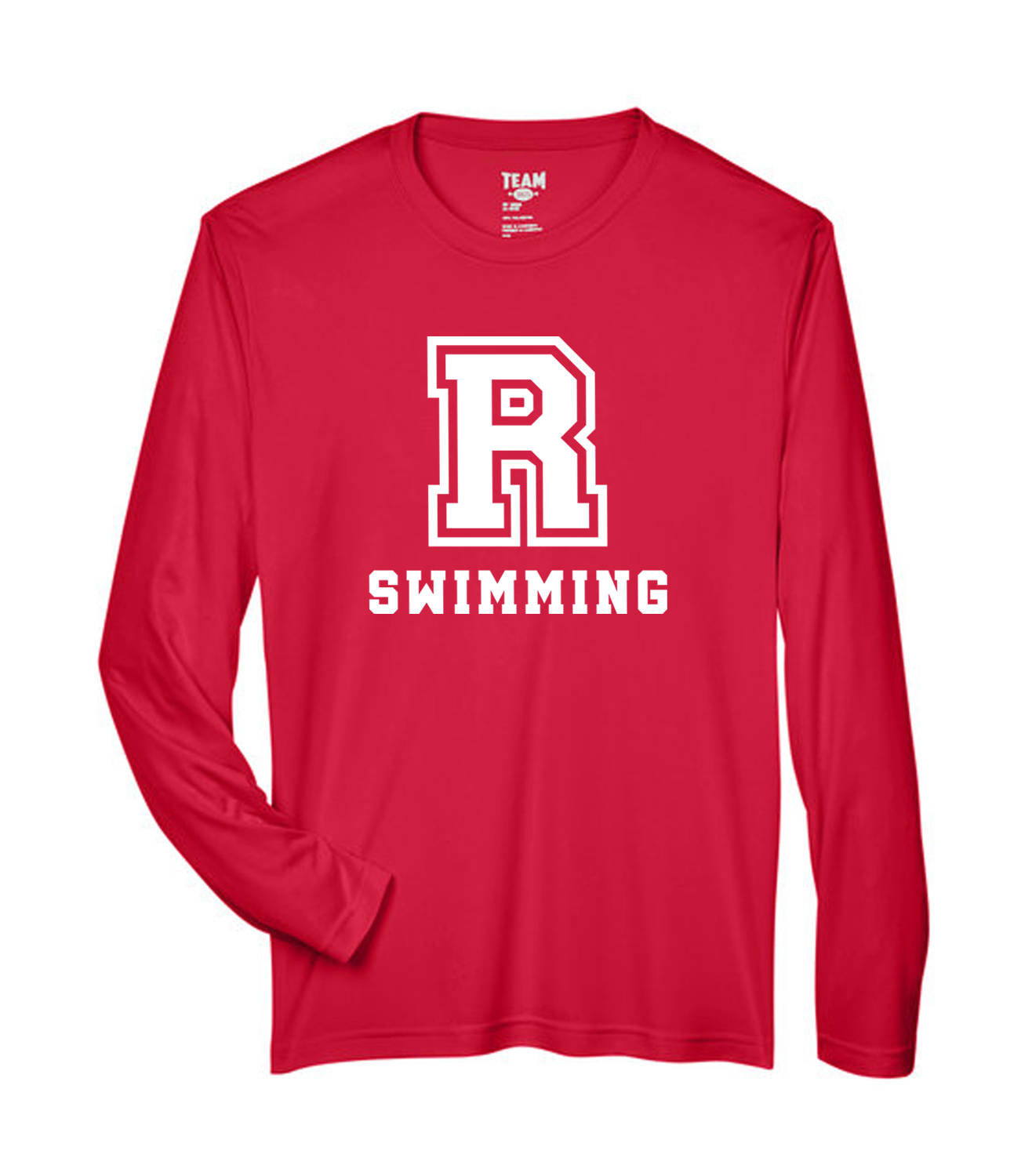 Adult Drifit Long Sleeve Shirt - Swimming