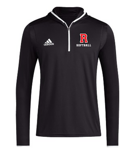 Adidas Hooded Performance 1/4 Zip - Softball