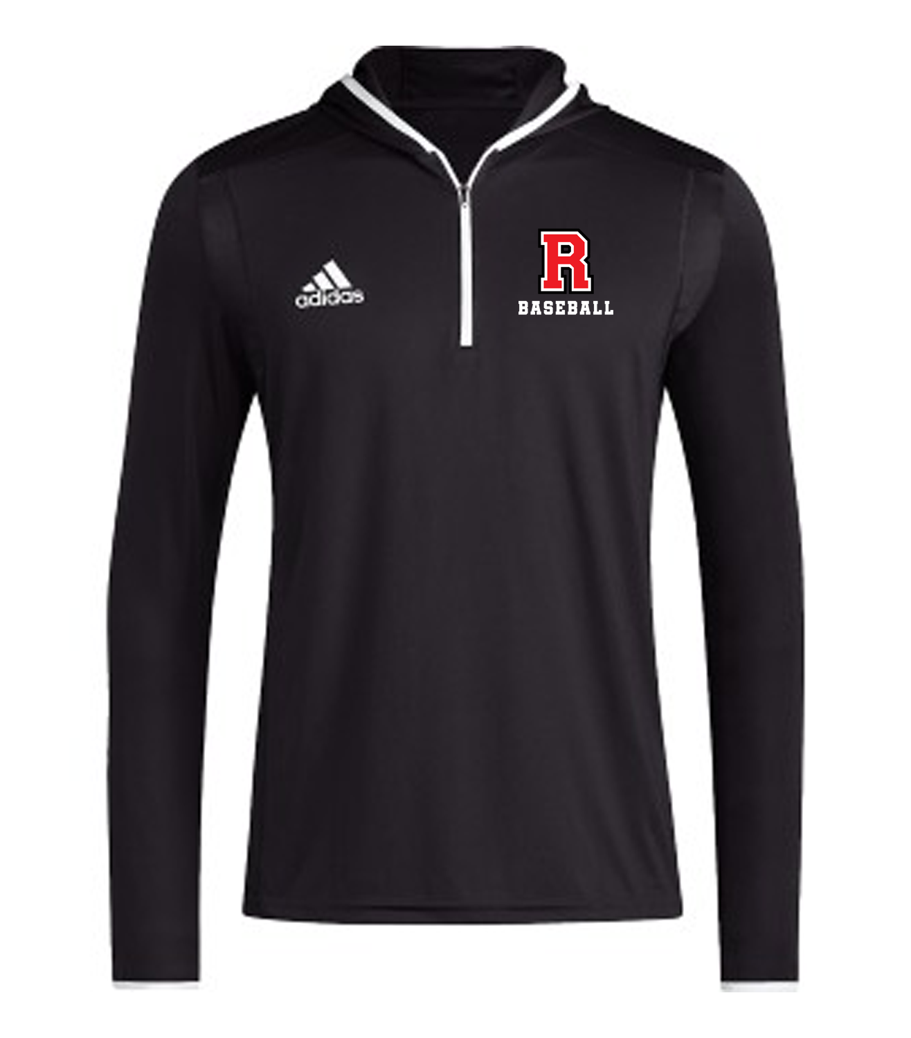 Adidas Hooded Performance 1/4 Zip - Baseball