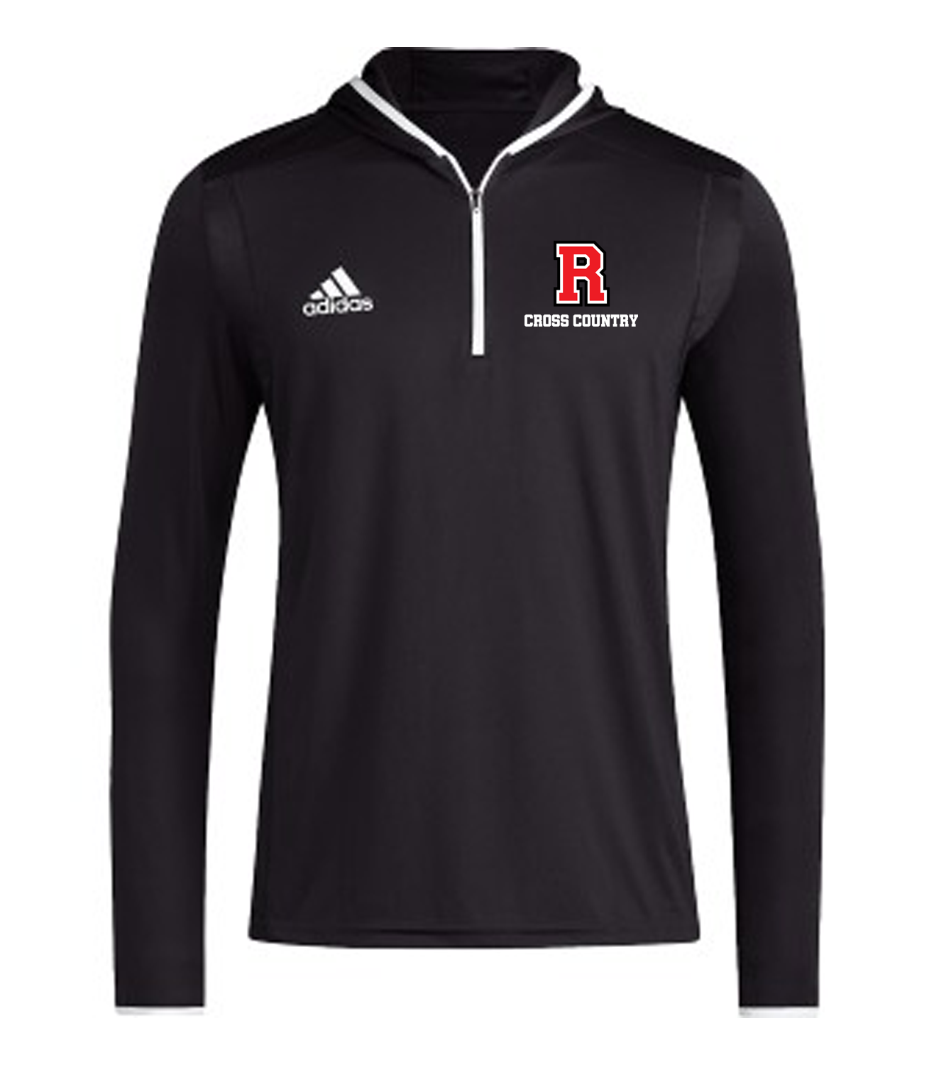 Adidas Hooded Performance 1/4 Zip - Cross Country