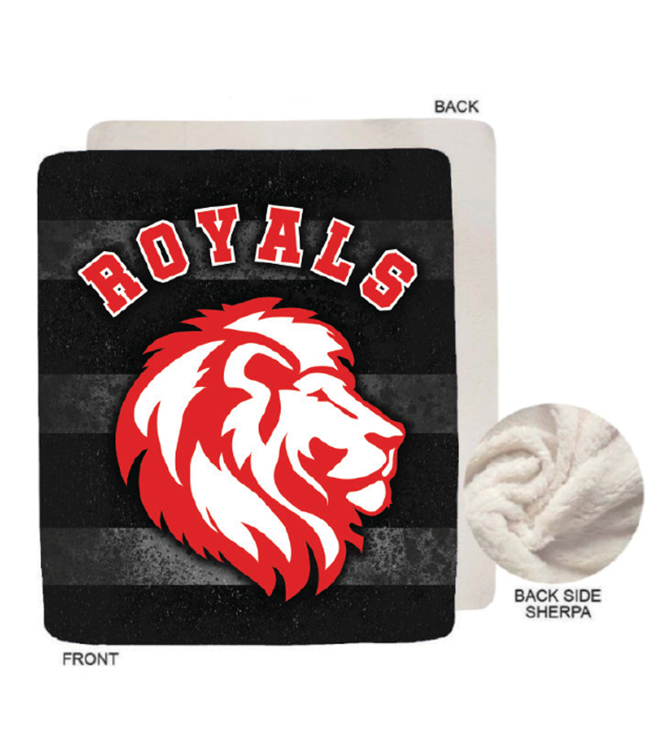 RHS Sherpa Lined Blanket