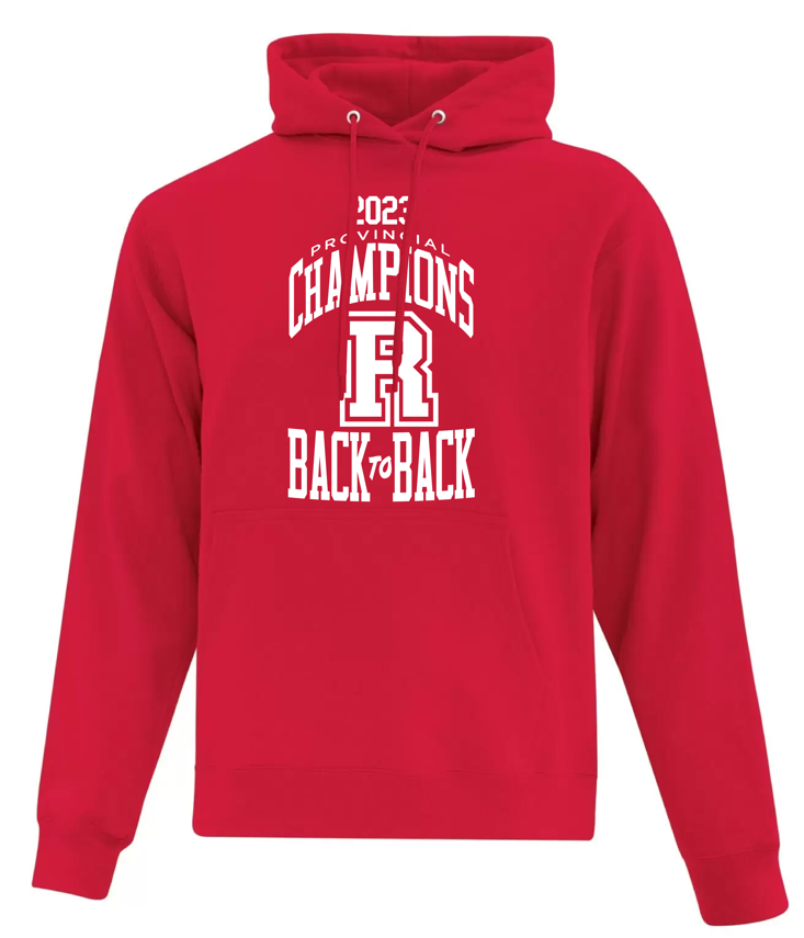 PROVINCIAL CHAMPIONS Adult Hoodie - Football